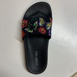 Johnny Was Osaka Pool Slides size 7